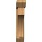 Ekena Millwork Westlake Slat Rough Sawn Bracket w/ Offset Brace, Western Red Cedar, 8"W x 40"D x 40"H BKT0806X40X40WTL06RWR - alternate 4